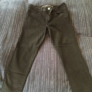 American Eagle Super super stretch jeggings.